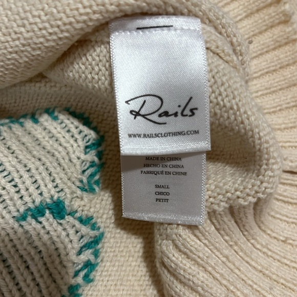 Rails Percy Ivory Daisy Sweater - Picture 2 of 3